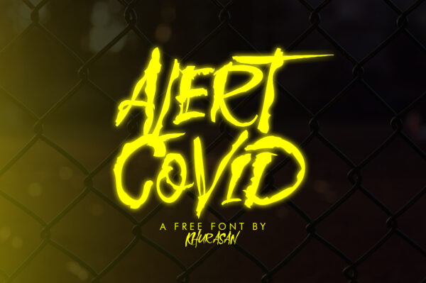 Logo of the Alert Covid font