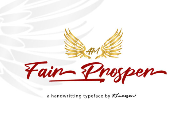 Logo of the Fair Prosper font