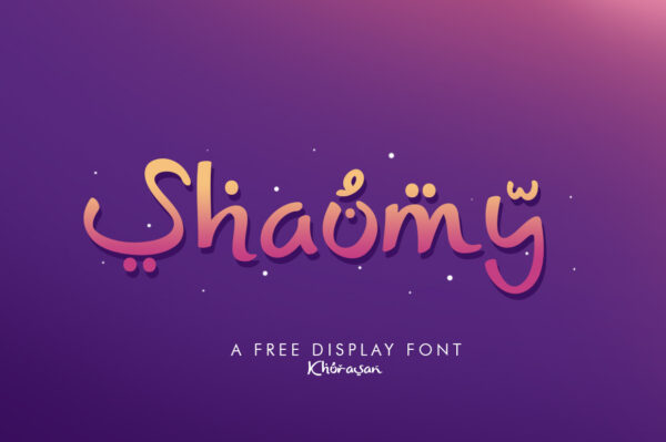 Logo of the Shaumy font
