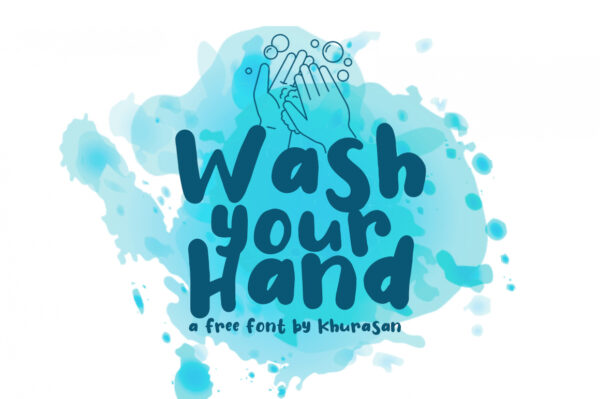 Logo of the Wash Your Hand font