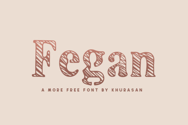 Logo of the Fegan font