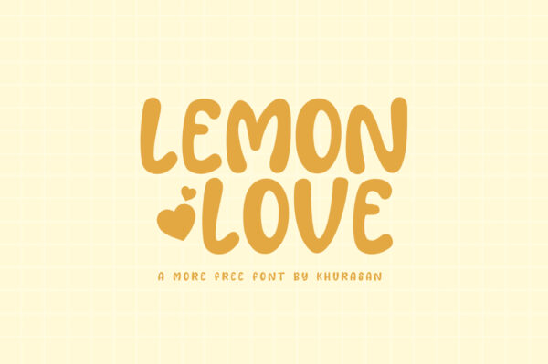Logo of the Lemon Love font