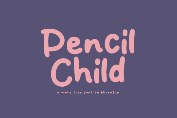 Logo of the Pencil Child font